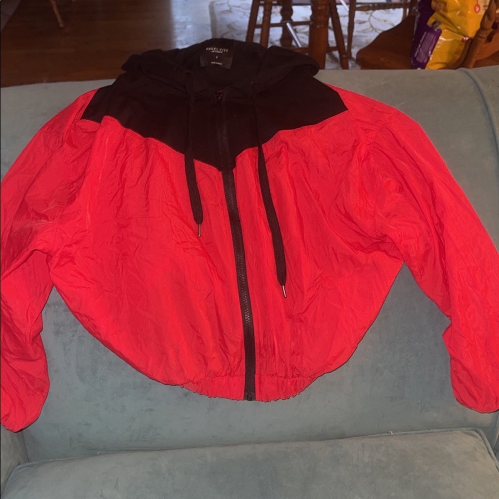 ❤️5$ for 25$ NWOT Anorak Zip Up Wind Breaker Jacket